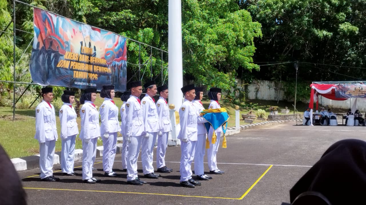 SMKN 4 Tarakan Tunjukkan Sportivitas Tinggi di Ajang LKBB dan Pengibar Bendera Tingkat Provinsi Kalimantan Utara